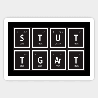 Element of Stuttgart City Sticker